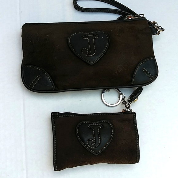 JUICY COUTURE WRISTLET & CHAIN PURSE KEY RING BUNDLE - Picture 10 of 14